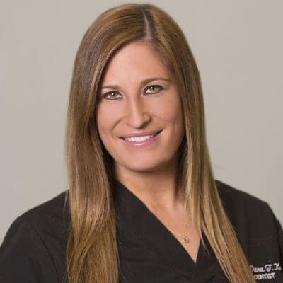 Dr. Dana Tievsky working at Archstone Dental & Orthodontics