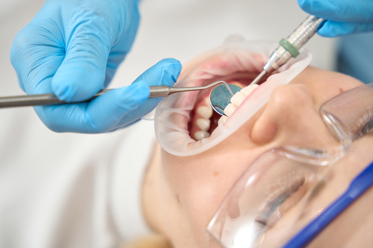root canal treatment for an infected tooth